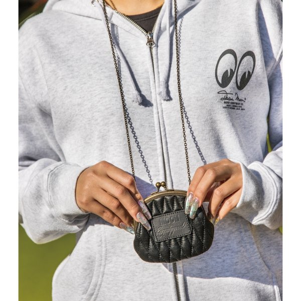 Photo2: MOON Classic Leather Coin Case (2)