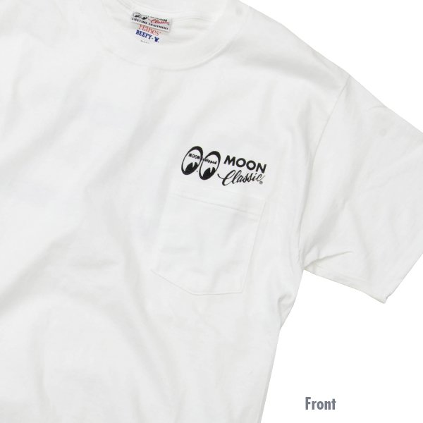 Photo5: MOON Classic Logo T-Shirt with Pocket (5)