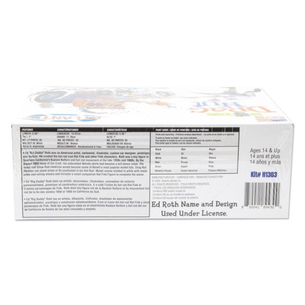 Photo3: Ed "BIG DADDY" Roth's Drag Nut Plastic Model Kit (3)