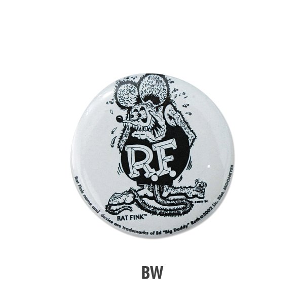 Photo5: Rat Fink Can Badge (5)