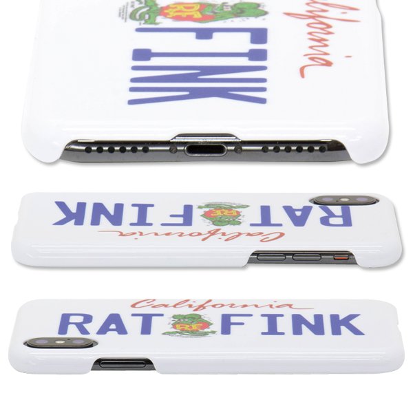 Photo3: Rat Fink iPhone XS Max Hard Cover California Plate (3)