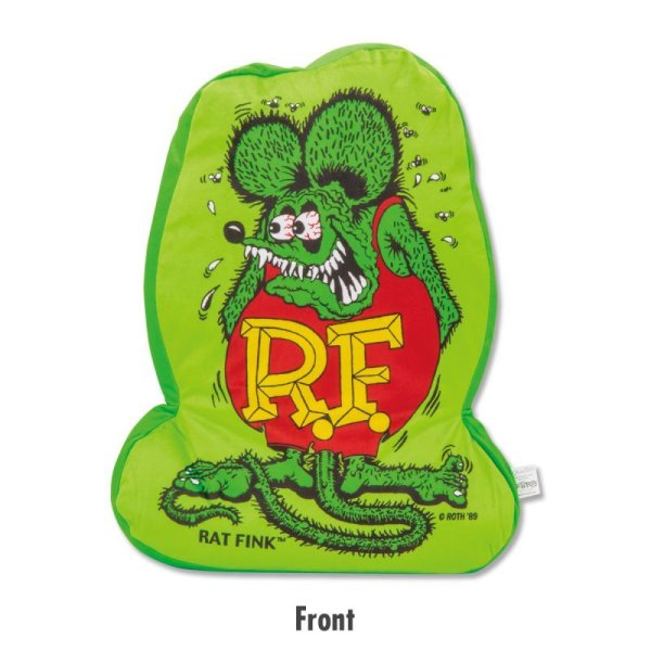 Photo6: Rat Fink Die-Cut Cushion (6)