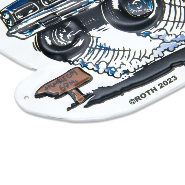 Photo3: Rat Fink Tin Sign Wild Child (3)