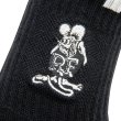 Photo6: Rat Fink Embroidery Short Socks (6)