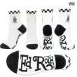 Photo3: Rat Fink Embroidery Short Socks (3)