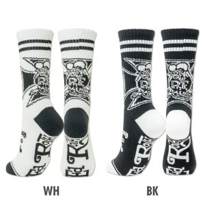 Photo: Rat Fink Iron Cross Socks
