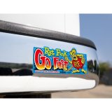 Photo: Rat Fink Bumper Sticker Go Fast