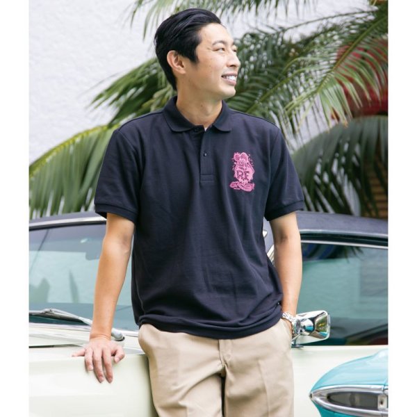 Photo2: Rat Fink Polo Shirts (2)