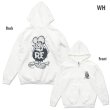 Photo6: Standing Rat Fink Mono Zip Hoodie (6)