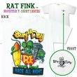 Photo1: Rat Fink Monster T-Shirt "Surf all Day" (1)