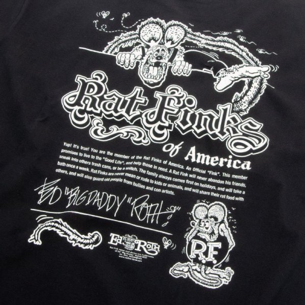 Photo2: Rat Fink of America T-shirt (2)