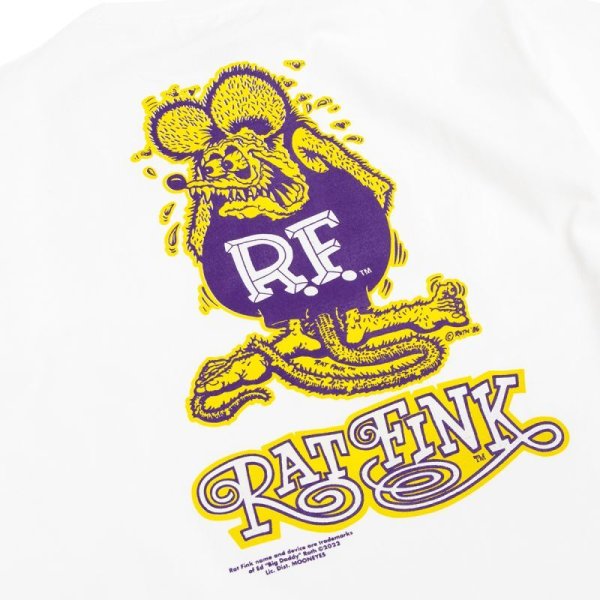 Photo8: 【30%OFF】Rat Fink Rectangle Patch T-shirt (8)
