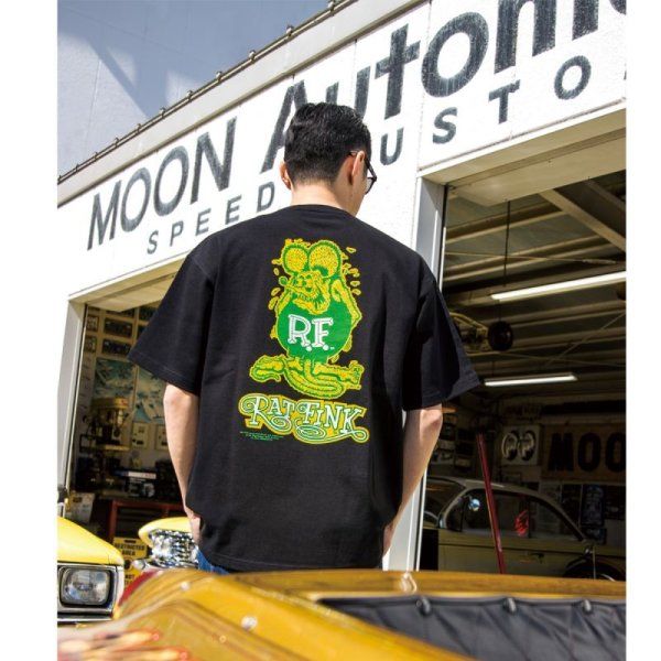 Photo1: 【30%OFF】Rat Fink Rectangle Patch T-shirt (1)