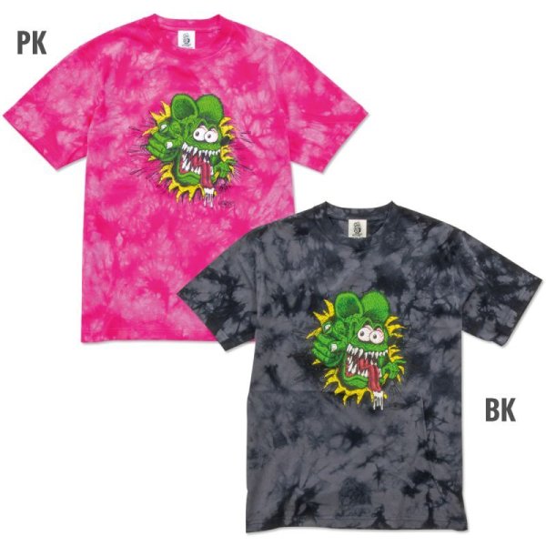 Photo3: 【30%OFF】Rat Fink Sneaking Out Tie-dye T-shirt (3)