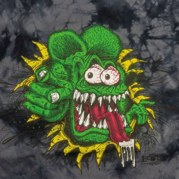 Photo7: 【30%OFF】Rat Fink Sneaking Out Tie-dye T-shirt (7)