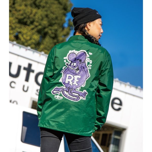 Photo1: Rat Fink Coach Jacket (1)
