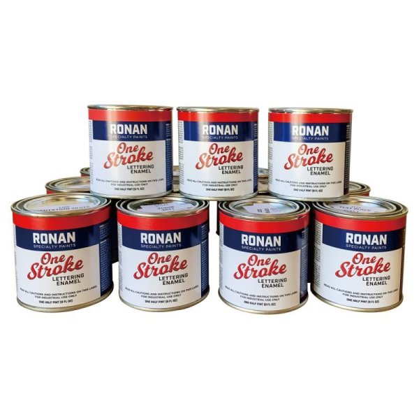 Photo2: 【30%OFF】Carmine 0106 - Ronan One Stroke Paints 237ml(1/2 Pint/8 fl oz) (2)