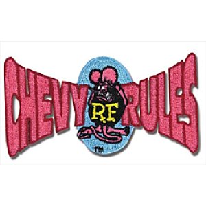Photo: Rat Fink Chevy Rules Patch