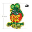 Photo4: Rat Fink Patch 9.5cm (4)