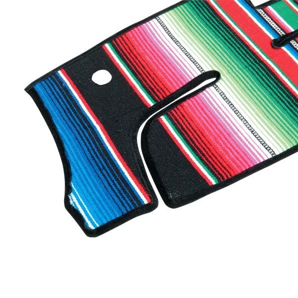 Photo2: MAZDA Original Serape Pattern Dashboard Cover (Dashmat) (2)