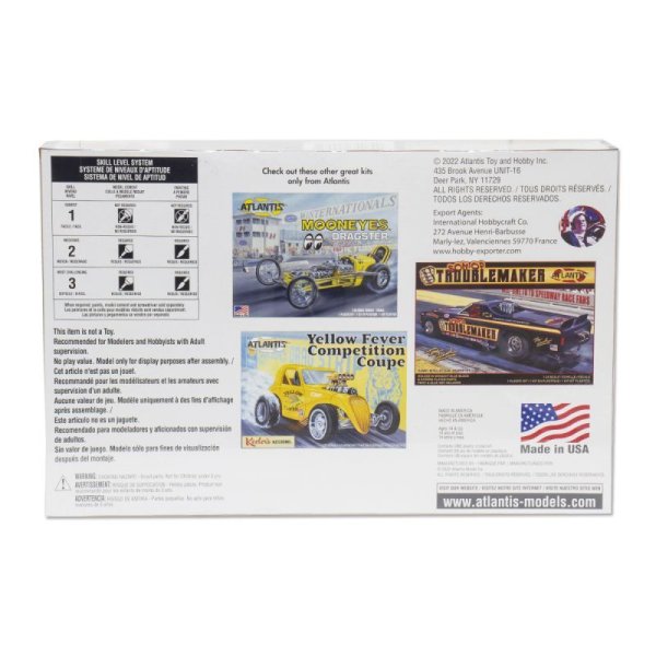 Photo4: 1/16 Jungle Jim The Fire Burnout King Plastic Model Kit (4)