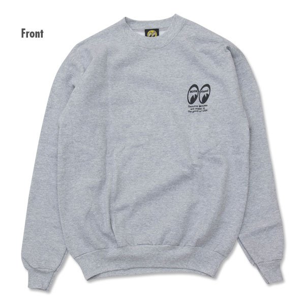 Photo3: MOON Checker Flag Sweat Shirts (3)