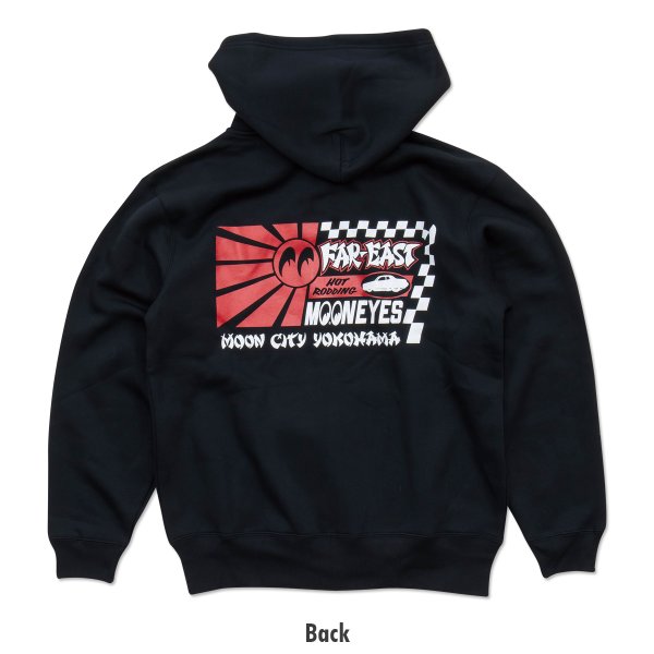 Photo4: FAR-EAST MOON Zip Hoodie (4)