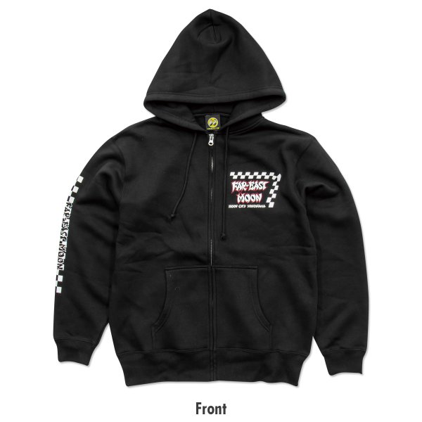 Photo5: FAR-EAST MOON Zip Hoodie (5)