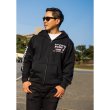 Photo2: FAR-EAST MOON Zip Hoodie (2)