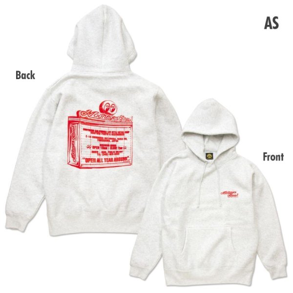 Photo3: MOONEYES Area-1 Marquee Sign Pullover Hoodie (3)