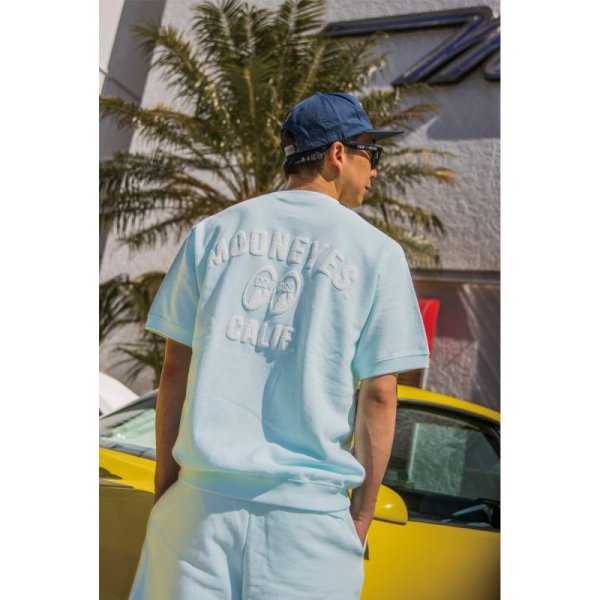 Photo3: 【30%OFF】MOON Short Sleeve Sweatshirt (3)