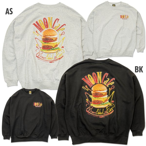 Photo5: MOON Cafe Tower Burger Sweatshirt (5)