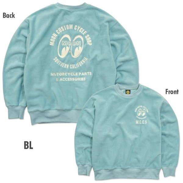 Photo6: MCCS Embroidery Fleece Sweatshirt (6)