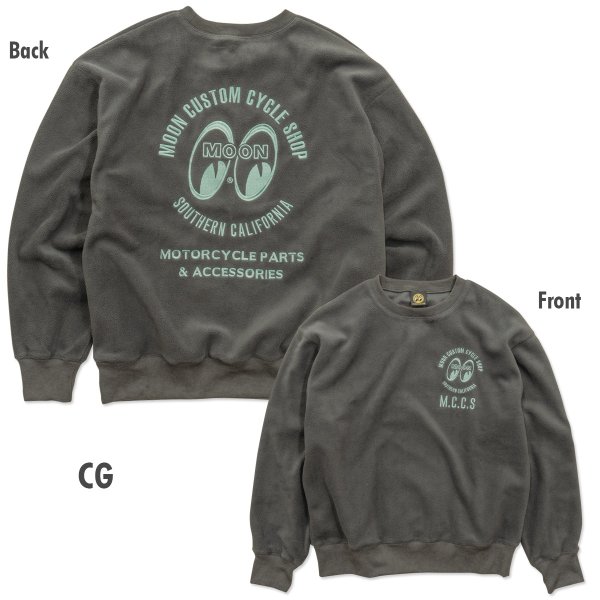 Photo8: MCCS Embroidery Fleece Sweatshirt (8)