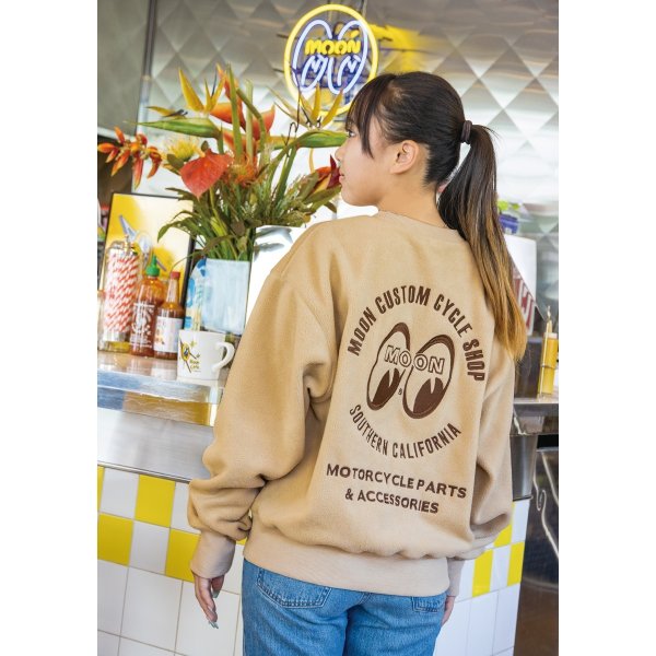 Photo2: MCCS Embroidery Fleece Sweatshirt (2)