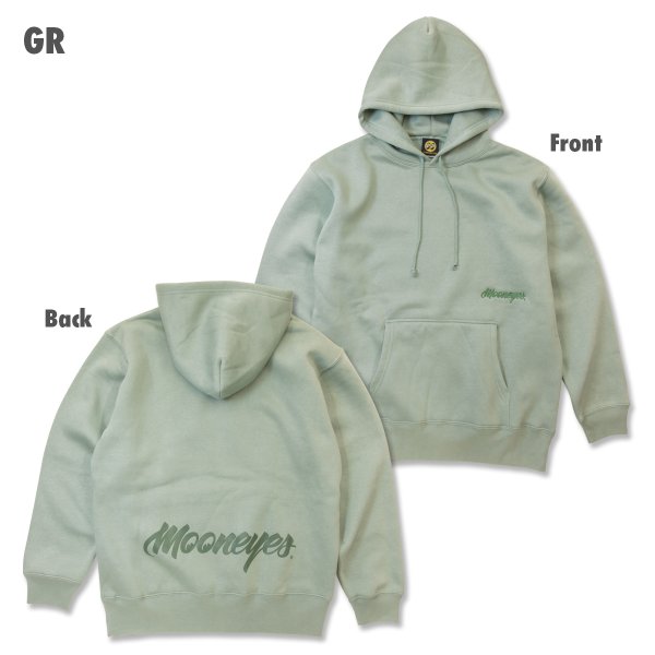 Photo5: MOON Lettering Pullover Hoodie (5)