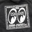 Photo5: MOONEYES 40th Anniv. Square Logo Zip Hoodie (5)