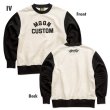 Photo7: MOON Bicolor Sweatshirt (7)