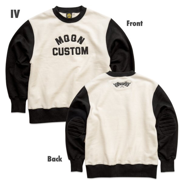 Photo7: MOON Bicolor Sweatshirt (7)