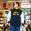 Photo3: MOON Bicolor Sweatshirt (3)