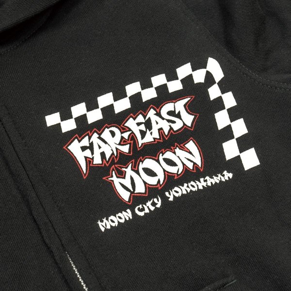 Photo6: Kids FAR-EAST MOON Zip Hoodie (6)