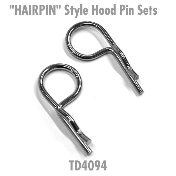 Photo2: "HAIRPIN" Style Hood Pin Sets (2)