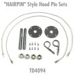 Photo1: "HAIRPIN" Style Hood Pin Sets (1)