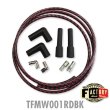 Photo3: TFMW - 7mm Cloth Covered Spark Plug Wire Set (3)