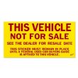 Photo2: Not For Sale Sticker (2)