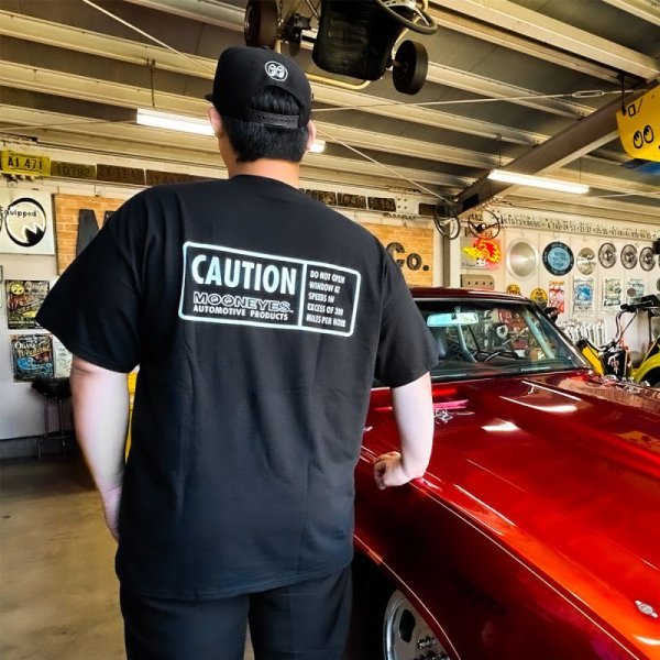 Photo6: MOON CAUTION T-Shirt (6)