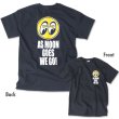 Photo1: As MOON Goes We Go T-Shirt (1)