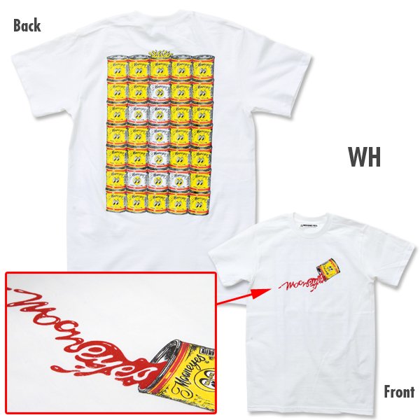 Photo3: MOON Paint Can T-shirt (3)
