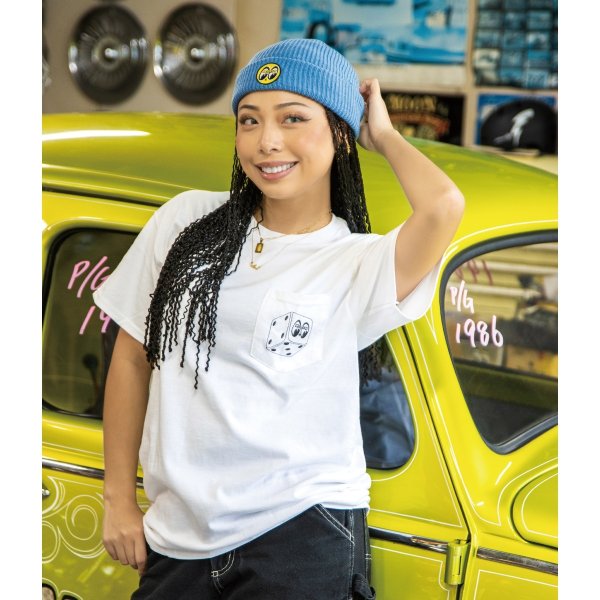 Photo2: MOON Dice Pocket T-shirt (2)