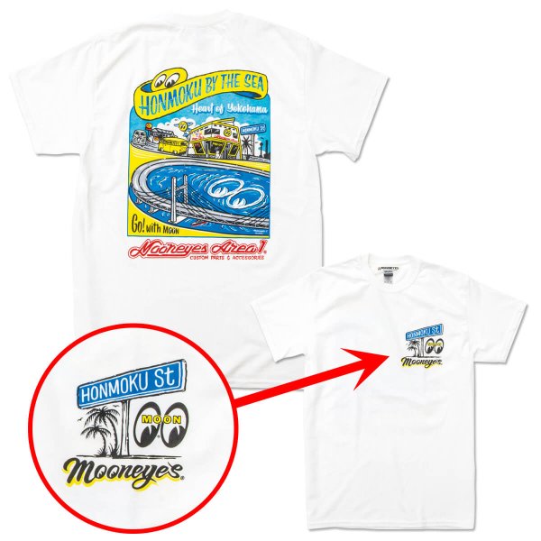 Photo3: Honmoku by the Sea T-shirt (3)